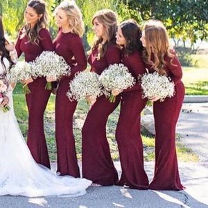 Windsor formal long sleeve fitted mermaid fit dress